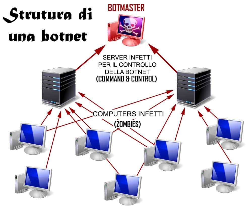 struttura di una botnet