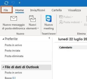 configurare hotmail outlook