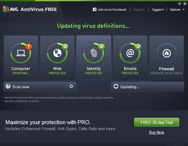 avg free antivirus