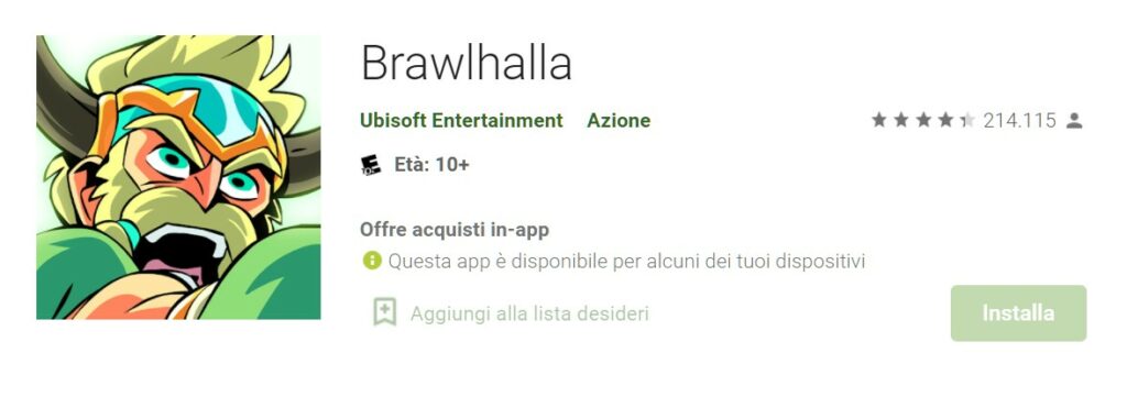 Brawlhalla su Android